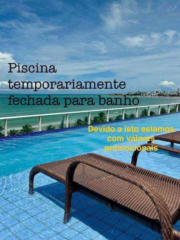 Flat 202 Com Vista Parcial Do Mar De Intermares Διαμέρισμα Cabedelo Εξωτερικό φωτογραφία